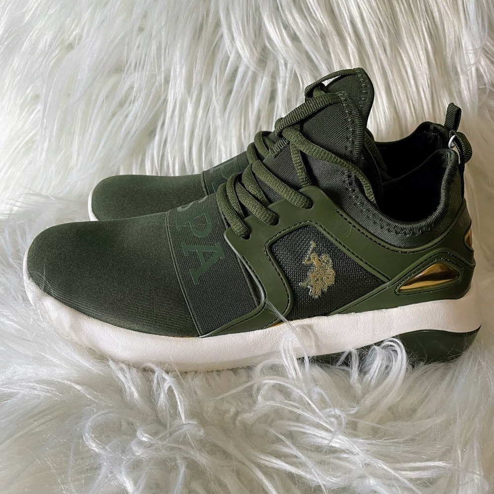 U.S. Polo Assn. Green Sneakers